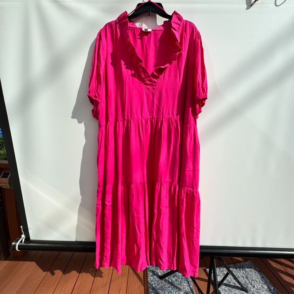 / Lot of 3 Crown & Ivy Dresses Summer Spring Flowy Comfortable Sz 4X
